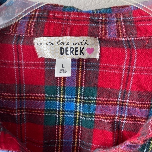 Red flannel - quarter sleeve - Picture 3 of 3